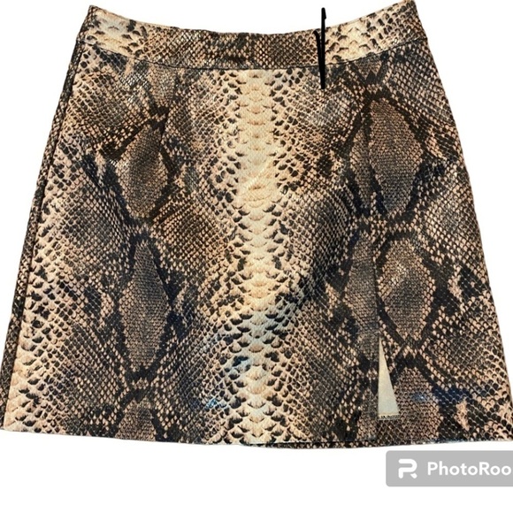 The Impeccable Pig animal print mini skirt, size S. - Picture 1 of 6